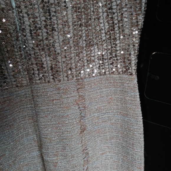 Gold Sequin Cocktail Dress - Picture 5 of 7